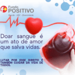 Doar sangue é um ato de amor.