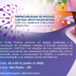 Seminário Nacional “Empregabilidade de Pessoas LGBTQIA+ em Situação de Rua: Direitos, Dignidade e Inclusão Produtiva”